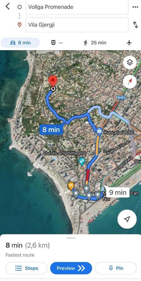 Vila Gjergji Δυρράχιο Εξωτερικό φωτογραφία